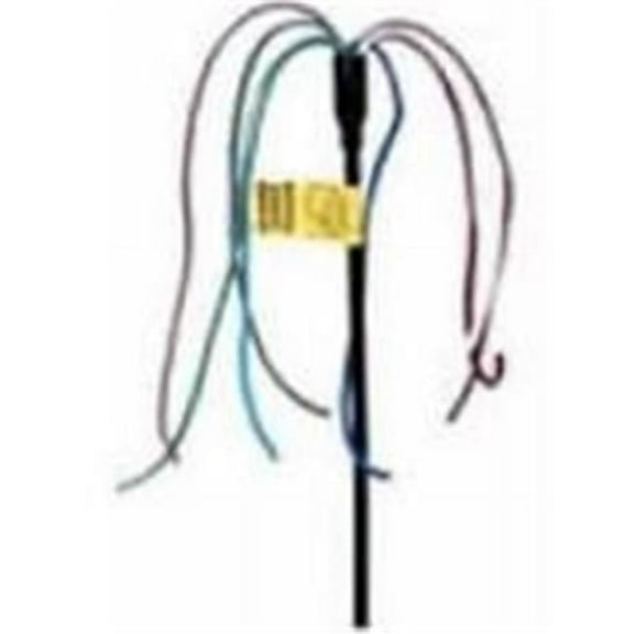 Cat Claw 744632004103 30 in. Cat Teaser Suede Tassel Wand Toy