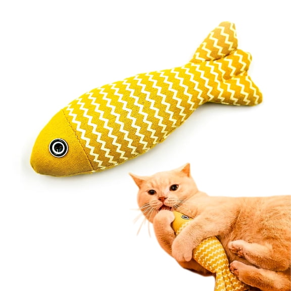 Cat Claw Toy Fish, Cat Toy Self Play, Indoor Cat and Kitten Cat Toys, Indoor Cat Interactive Kitten Sports Kick Toy