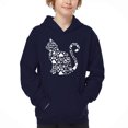 thumbnail image 1 of Cat Claws - Boy's Word Art Hooded Sweatshirt, 1 of 2