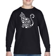 thumbnail image 1 of Cat Claws - Boy's Word Art Long Sleeve T-Shirt, 1 of 2