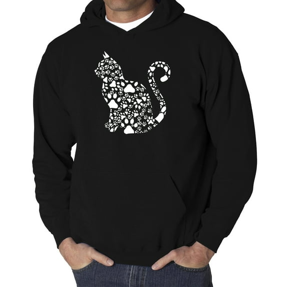 Cat Claws - Men's Word Art Hooded Sweatshirt