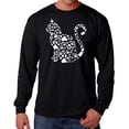 thumbnail image 1 of Cat Claws - Men's Word Art Long Sleeve T-Shirt, 1 of 2