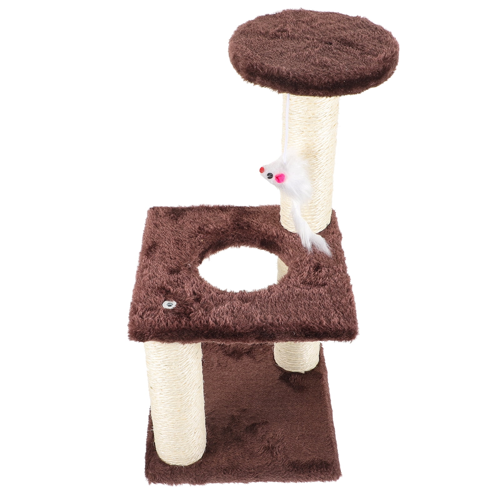 Cat Climbing Frame Adorable Scratcher Floor Scratching Post Tree Pad