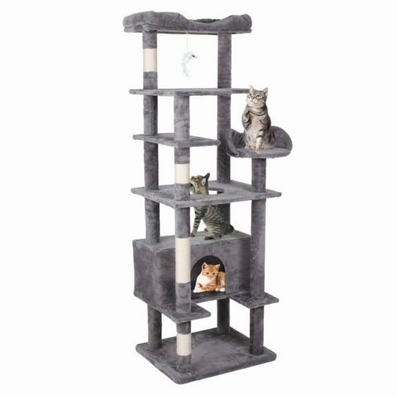 Cat Climbing Frame - Gray