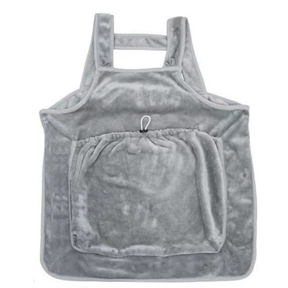 Cat Clothes Cat Cuddle Artifact Anti-Stick Fur Apron Outdoor Cat Bib Pet Clothes Anti-Fur Cat Supplies No Holes