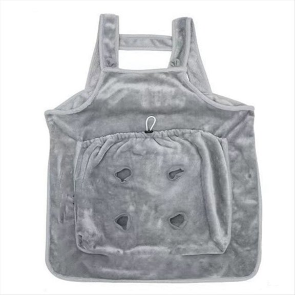 Cat Clothes Cat Cuddle Artifact Anti-Stick Fur Apron Outdoor Cat Bib Pet Clothes Anti-Fur Cat Supplies with Holes