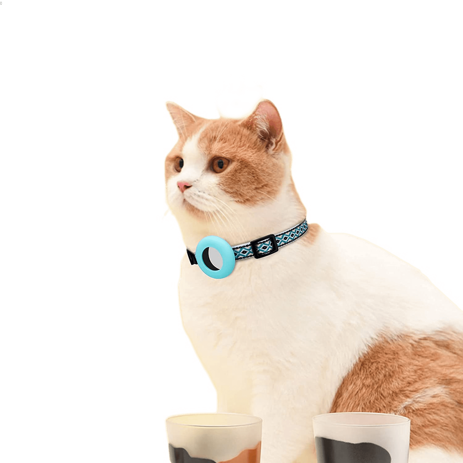 Cat Collar with Bell Adjustable Breakaway Kitten Collars:- Safety ...