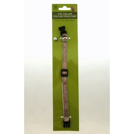Cat Collar by Greenbrier Kennel Club With Bell Pink Sparkle!