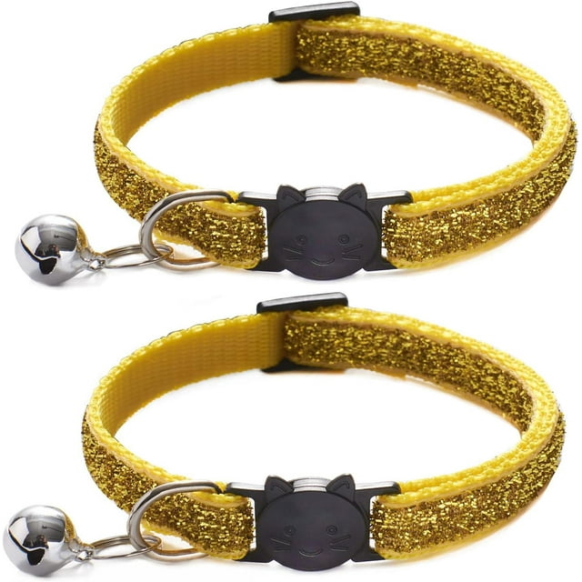 Cat Collars, 2 Pcs Adjustable Christmas Cat Collars, Cat Christmas