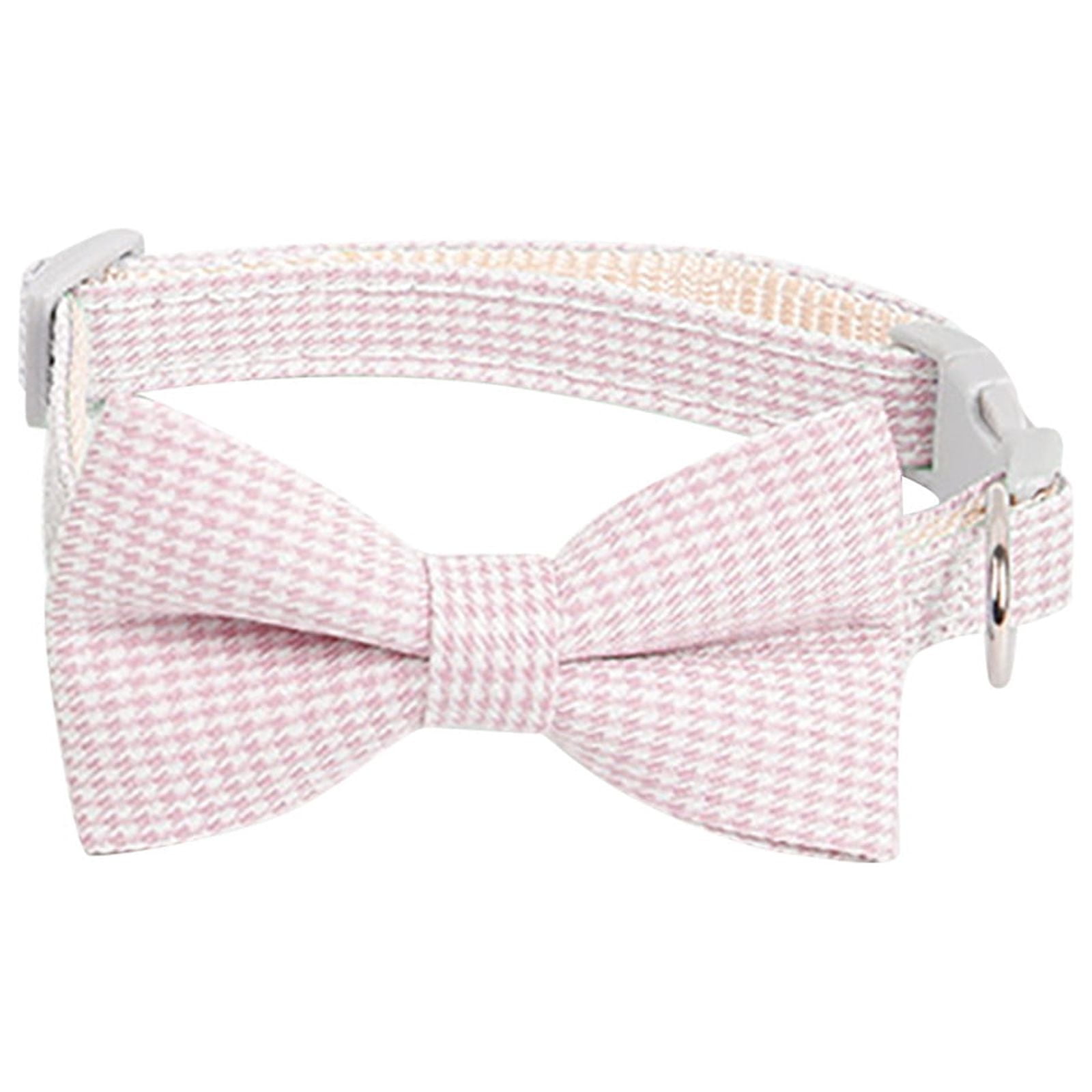 Cat Collars Bow Tie And Cute Charm Gentleman Cat Collars Plaid Collars Cat Supplies Cute Collars