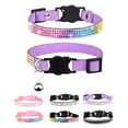 thumbnail image 1 of Cat Collars for Girl Cats with Rhinestone Soft Velvet,Breakaway Cat Collars with Bell,Adjustable Safe Kitten Collar, 1 of 5