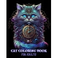 thumbnail image 1 of Cat Coloring Book for Adults (Paperback), 1 of 1