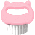Cat Comb Massager Pet Hair Removal Massaging Shell Comb Massage Tool