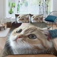 Cat Comforter Covers Bedding Set 3D Printed Duvet Cover Quilt Cover
