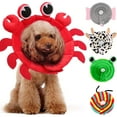 thumbnail image 1 of Cat Cone Collar,Cute Frog Shape Elizabethan e Collar for Cat and Small Dog Anti-Bite Lick Wound Healing Protective Neck Cone After Surgery Recovery Collar for Small Pets, 1 of 4