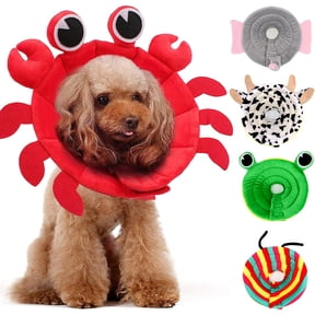 Cat Cone Collar,Cute Frog Shape Elizabethan e Collar for Cat and Small Dog Anti-Bite Lick Wound Healing Protective Neck Cone After Surgery Recovery Collar for Small Pets