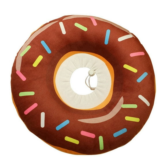 Cat Cone Collar Soft, Adjustable Cute Donut Pet Recovery Collar for Wound Healing, Comfy Alternative Elizabethan Collar Medical Neck Pillow After Surgery for Cat, Kitty, Puppy, Small Dog