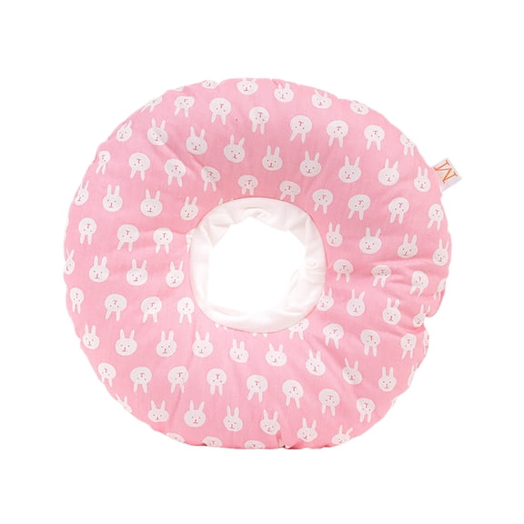 Cat Cone Collar Soft, Recovery E-Collar for Wound Healing, Adjustable Kitten Cones to Stop Licking Comfortable Lightweight Neck Elizabethan for Kittens After Surgery, Cute Cat Donut