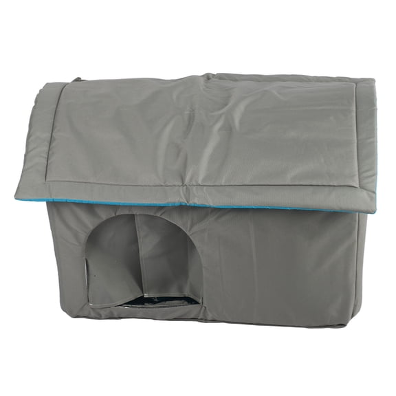 Cat Cooling House, Aluminum Foil Windproof Cooling Cat Cave Insulated With 9pcs Ice Pack For Outdoor