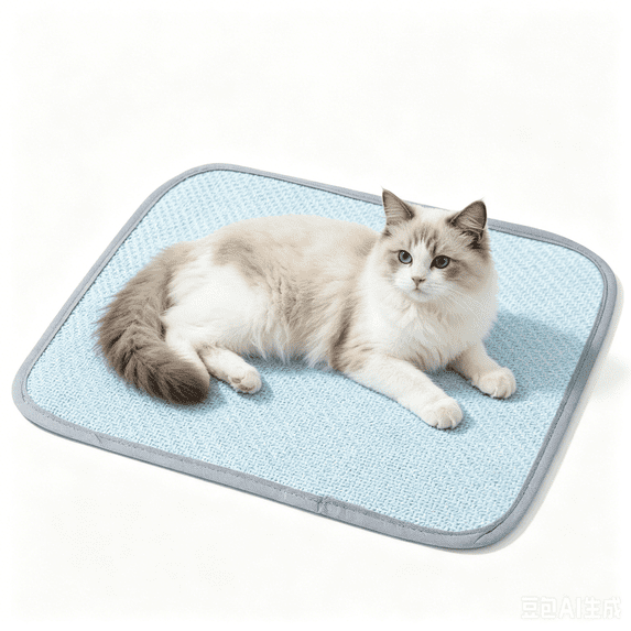 Cat Cooling Mat Self Cool Pad Seats Summer Bamboo Rattan Woven Sleeping Rest Mats for Pets Puppy Dog Guinea Pig Hamster Rabbit