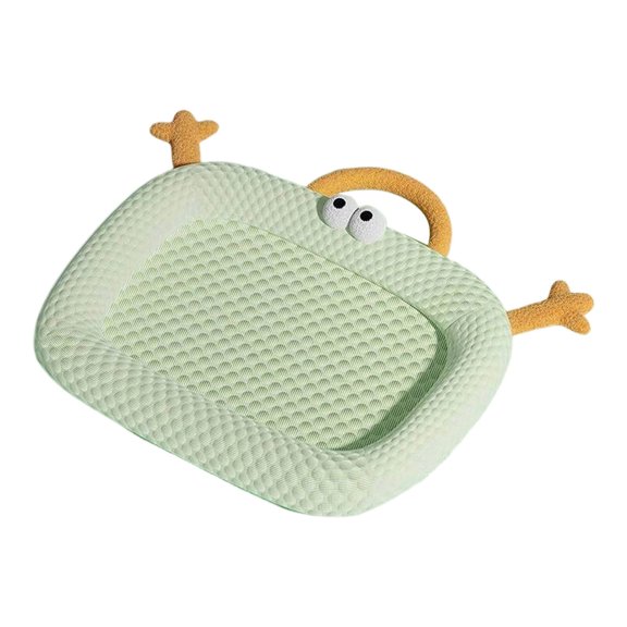 Cat Cooling Mat Summer Cat Bed Breathable Bed Mat Ice Silk Mat for Cat & Small Washable Cat Mat