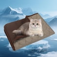 thumbnail image 1 of Cat Cooling Mat, Three-layer System with Fast Cooling and Non-slip ，washable Ice Silk Self-cooling Mat, Suitable for Cat Cages and Cat Beds., 1 of 7