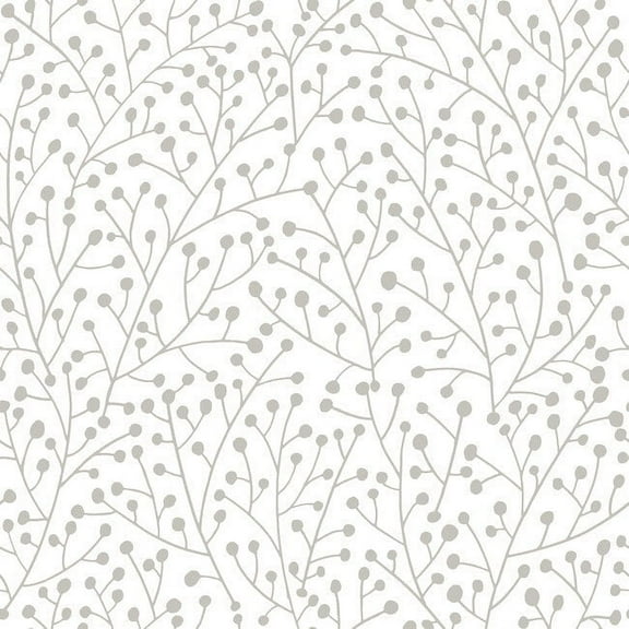Cat Coquillette Berry Branches Peel & Stick Wallpaper