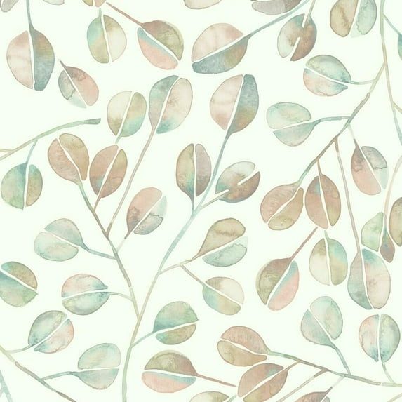 Cat Coquillette Eucalyptus Peel and Stick Wallpaper
