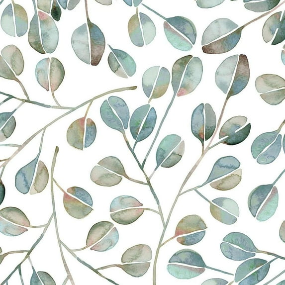 Cat Coquillette Eucalyptus Peel and Stick Wallpaper