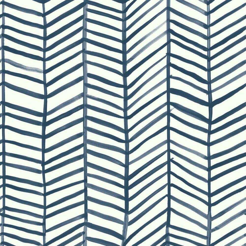Cat Coquillette Herringbone Peel and Stick Wallpaper