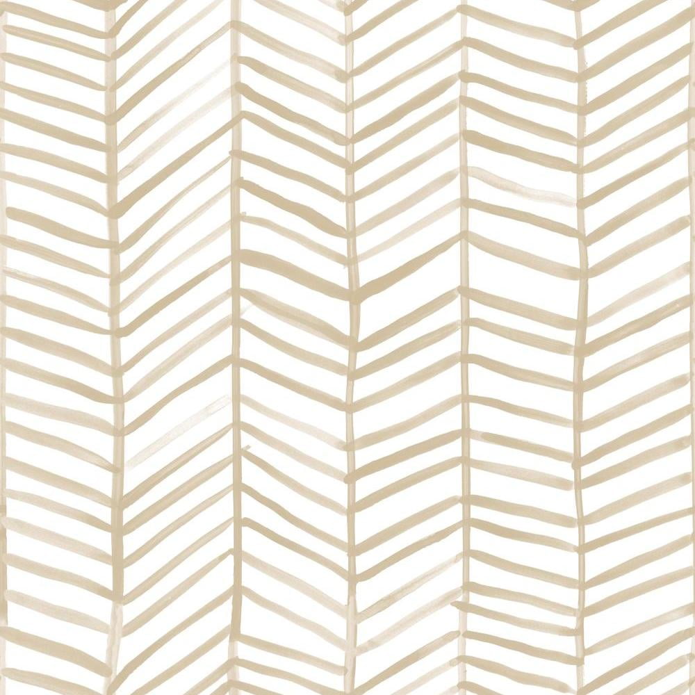 Cat Coquillette Herringbone Peel and Stick Wallpaper