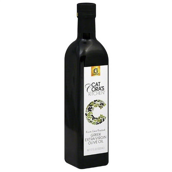 Cat Cora's Kitchen Greek Extra Virgin Olive Oil, 17 fl oz, (Pack of 6)