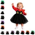 thumbnail image 1 of Cat for Girls Long Sleeve Tutu Tulle Dress Toddler Halloween Dress 4-5 Years Halloween Girl, 1 of 7