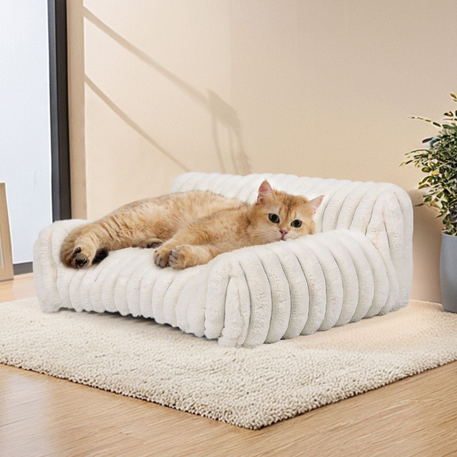 Dog Beds Luxury Cat Bed Super Soft Warm For Small Dogs Cats