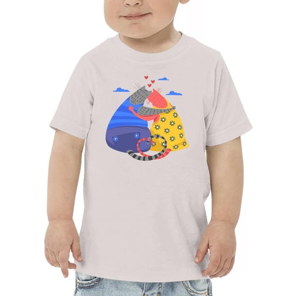 Cat Couple In Love T-Shirt Toddler -Image by Shutterstock,  3 Toddler