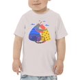 thumbnail image 1 of Cat Couple In Love T-Shirt Toddler -Image by Shutterstock,  5 Toddler, 1 of 4
