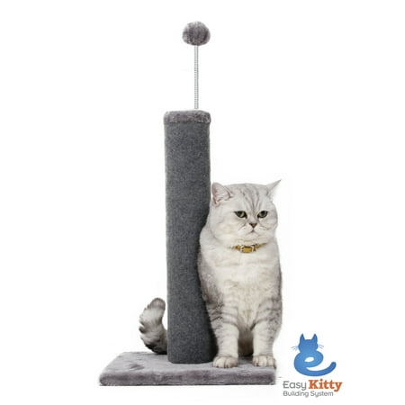 Cat Craft Carpet Scratching Post, Gray