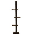thumbnail image 1 of Cat Craft Cat Tree 3-Level 88" with Scratching Posts, Brown, 1 of 5