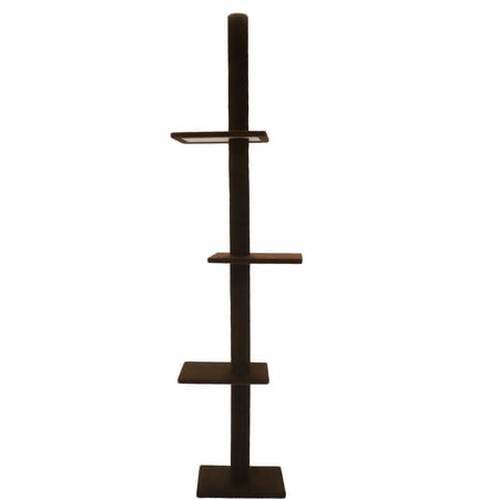 Cat Craft Cat Tree 3-Level 88" with Scratching Posts, Brown