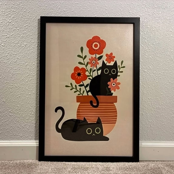 cat-creation-character-art-office-variant-3-poster-poster-print-only