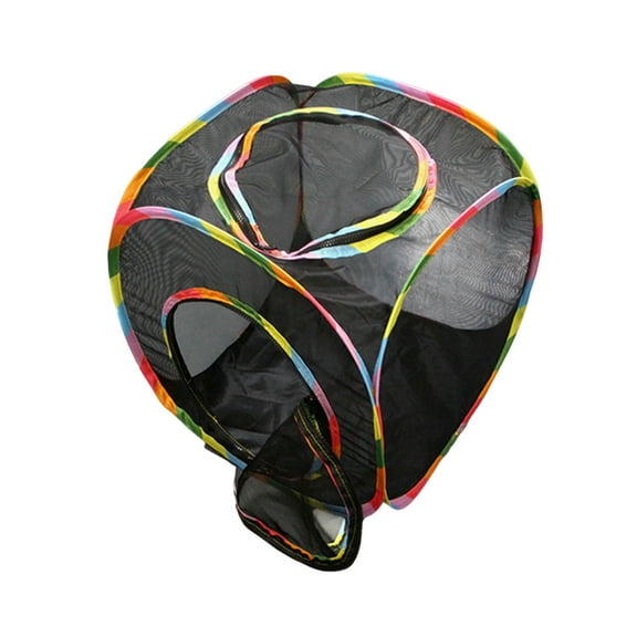 Cat Cube Tent Outdoor Pet Play Mesh Cubic Folding Pop Open Cat Playpen Ventilated Pet Playhouse for Puppy Kitten Bunny