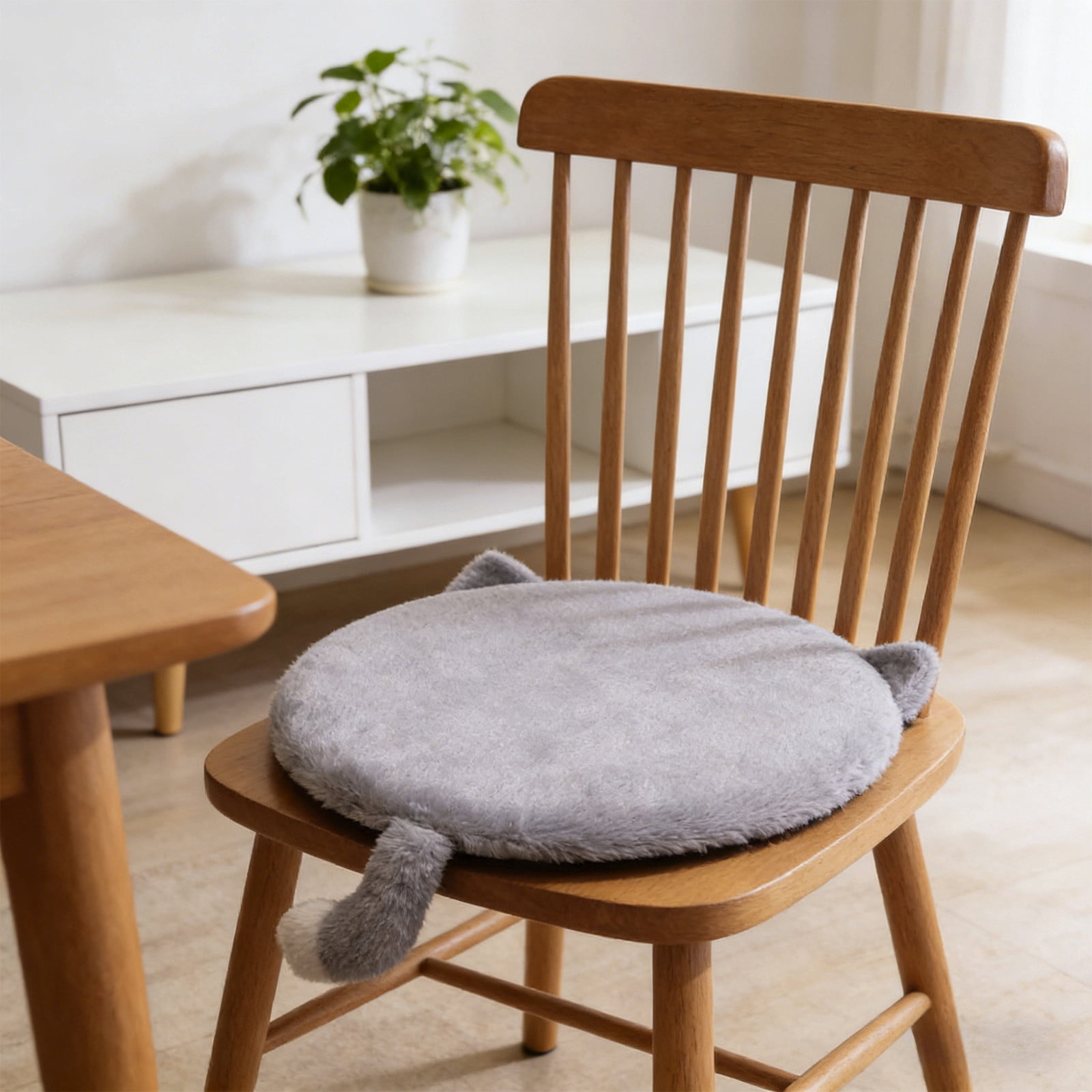 Photo inspiration: Gallery Detail: Cat Cushion Chair Pad Flock Material Machine Washable Cover