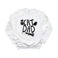 thumbnail image 1 of Cat Dad Dark Font Version Clean Minimal Pet Owner Style T-Shirt , Hoodie , Sweatshirt, for men & women, up to size 5XL., 1 of 3