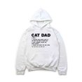 thumbnail image 1 of Cat Dad Definition Funny Pet Lover Feline Owner Gift T-Shirt , Hoodie , Sweatshirt, for men & women, up to size 5XL., 1 of 3