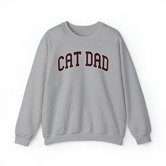 Cat Dad Fathers Day Sweatshirt, Gifts, Crewneck