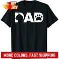 thumbnail image 1 of Cat Dad T-Shirt Funny Gift Father's Day Cat Lover Unisex T-Shirt, 1 of 2