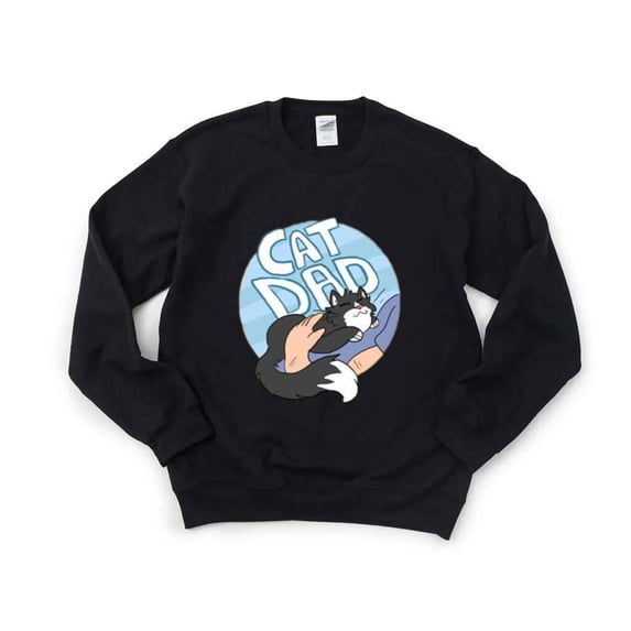 Cat Dad Version 7 Clean Typography Cat Lover Tribute T-Shirt , Hoodie , Sweatshirt, for men & women, up to size 5XL.