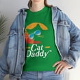 thumbnail image 1 of Cat Daddy Vintage 80s Style Cat Retro Sunglasses Distressed T-Shirt, 1 of 2
