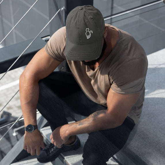 Cat Daddy baseball cap (Charcoal Grey)