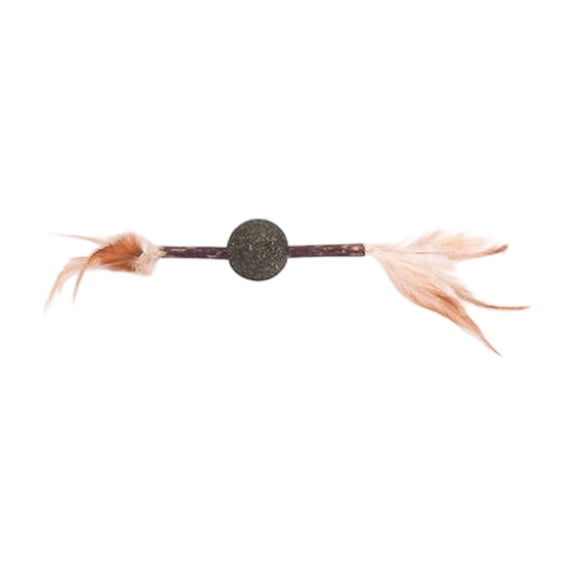 Cat Dancer Products Interactive Cat Toy, Interactive Automatic Cats Teaser Toy, Retractable Cats Wand Toy with Replaceable Plush Ball Refills, Hands-Free Interactive Cats Toy for Indoor Cats